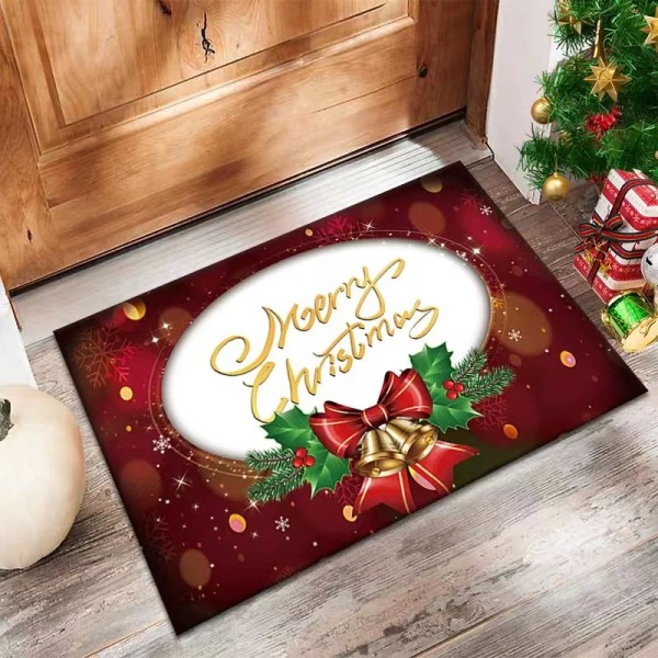 40cm x 60cm God Jul Dörrmatta Halkskyddad Dörrmatta Inomhus Och