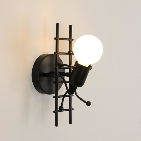Indendørs væglampe, Creative Climbing Humanoid væglampe, Modern I