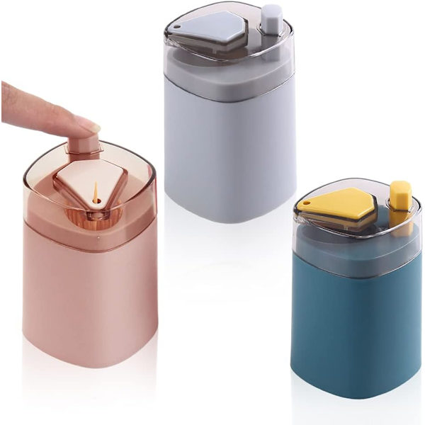 3PCS Tandpetarehållare, Automatisk Tandpetarehållare Dispenser, Toot