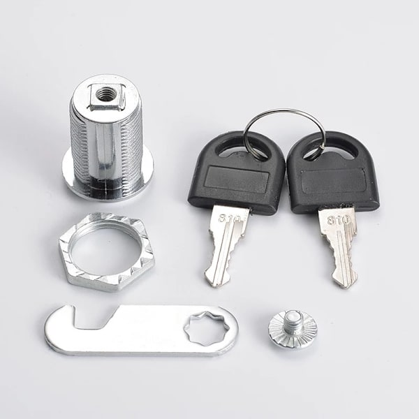 (nøgleforskellig 20mm) Cylinder Cam Cylinder Lock Postkasse Skab