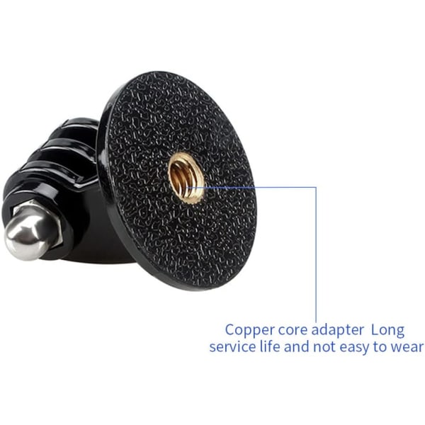 Tripod Mount Adapter för GoPro Hero 10 9 8 7 6 5 4 3+ 3 2 1 Max F