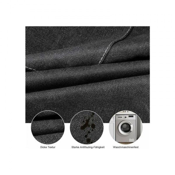Sort svejseforklæde-8056cm-Arbejdsforklæde med lommer, justerbar Cr