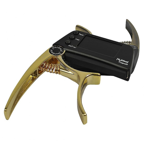 Gitar Capo Tuner Med LCD For Akustisk Folk Elektrisk Gitar Bass