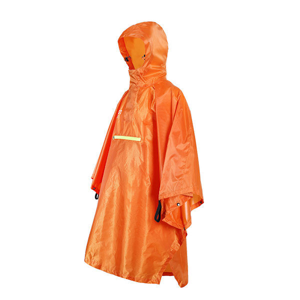 Vanntett Regnbekledning for Menn og Kvinner med Refleks - Regnponcho med Refleks
