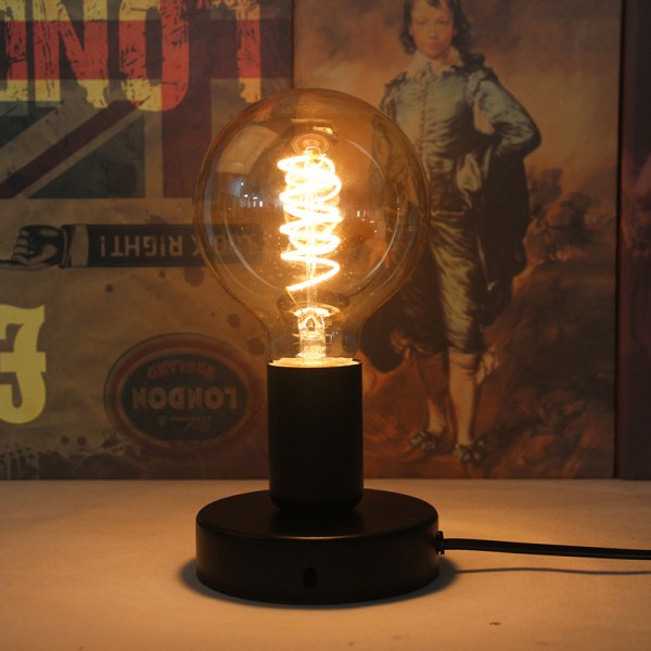 1st Lamphållare - Sänglampa - Design och funktion - 1 x E27 ma