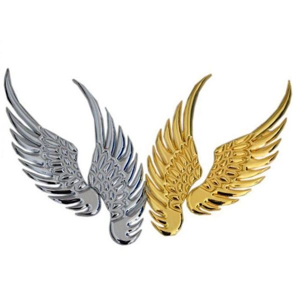 3D-metalliset siipitarrat Auto Metal Sticker Auton lisävarusteet (1