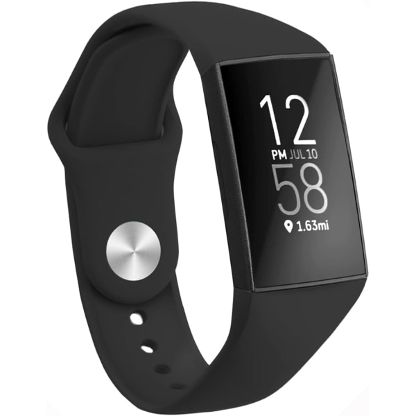 Fitbit Charge 3 Rem/Fitbit Charge 4 Rem, Klassisk Justerbar S