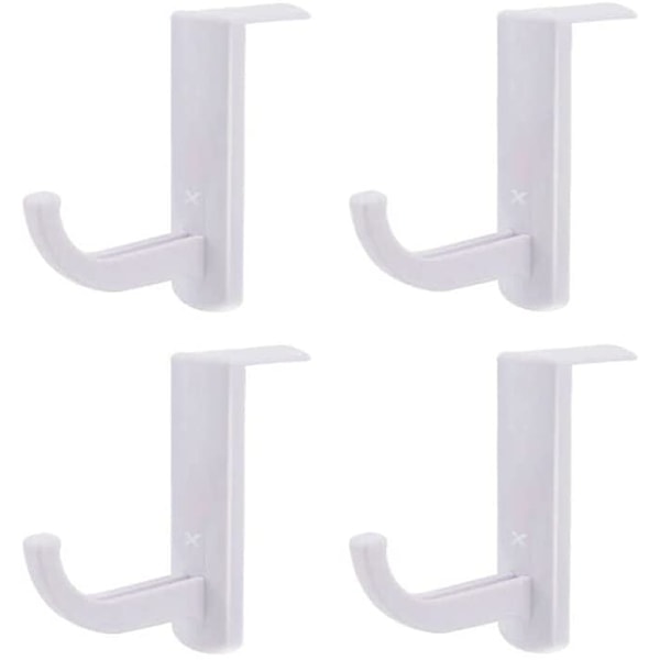 4-pack hörlurshållare för hörlurar, headset, monitor