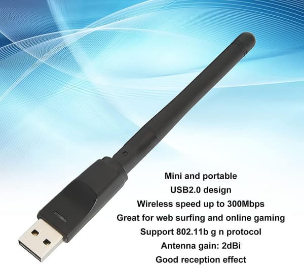 Antennivahvistin Huippunopealla Siirrolla USB20 Langaton Verkkoadapteri