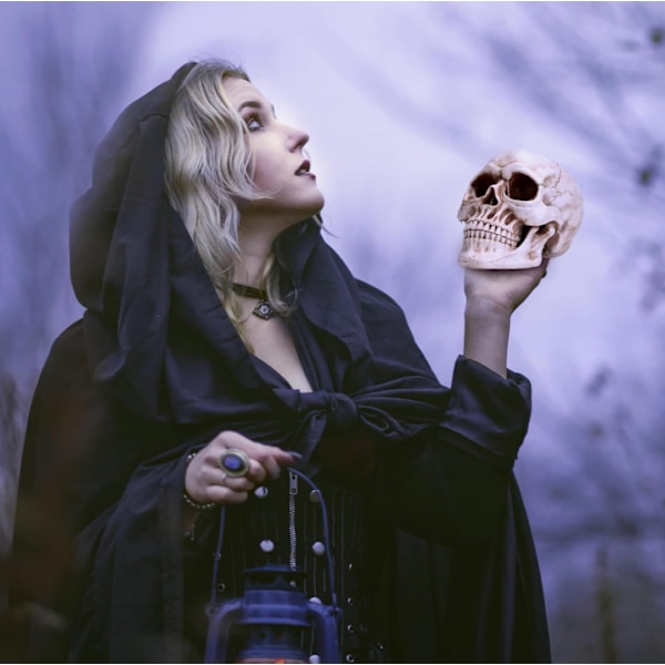 Elävän kokoinen kallo - Klassinen, Halloween-kallon koriste