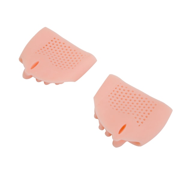 Hudfärg 1 set, framfot silikon pad tåseparation pad cushi