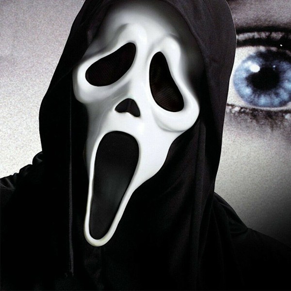 Generisk - Mahal535 - Licenseret Scream Soft Voksen Latex Maske - En
