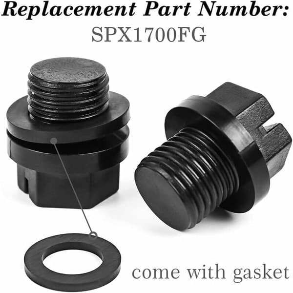 4-pack avtappningspluggar med O-ringar pumpkontakt poolfilter SPX1700FG