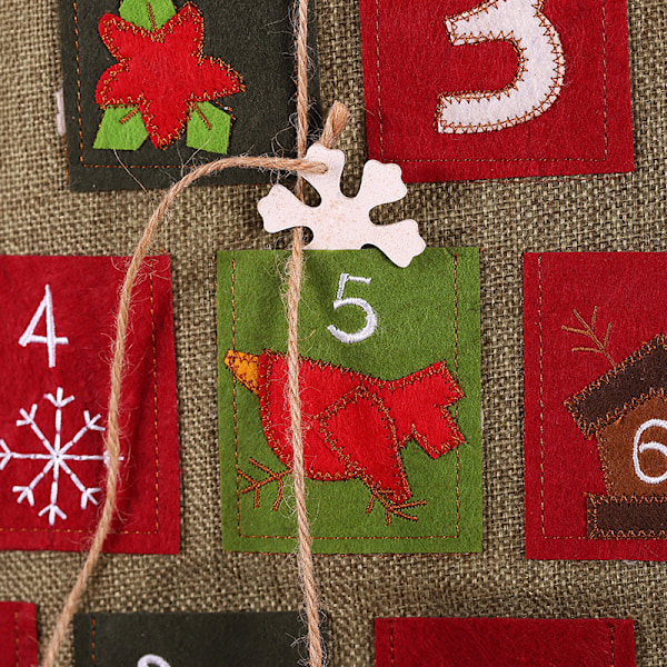 Julkalender Julgran Julräkning