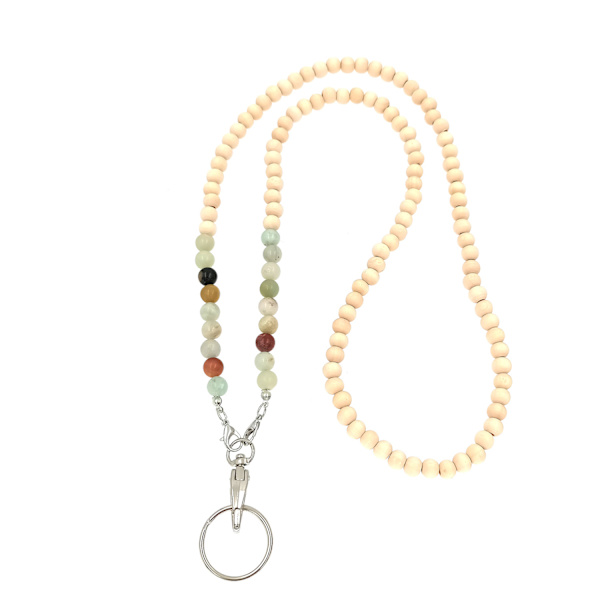 2 mobiltelefonsträngar String Beads - Beige