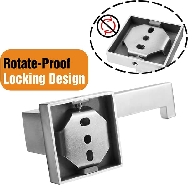 Børstet stål toiletpapirholder, rustfrit stål toiletpapirholder