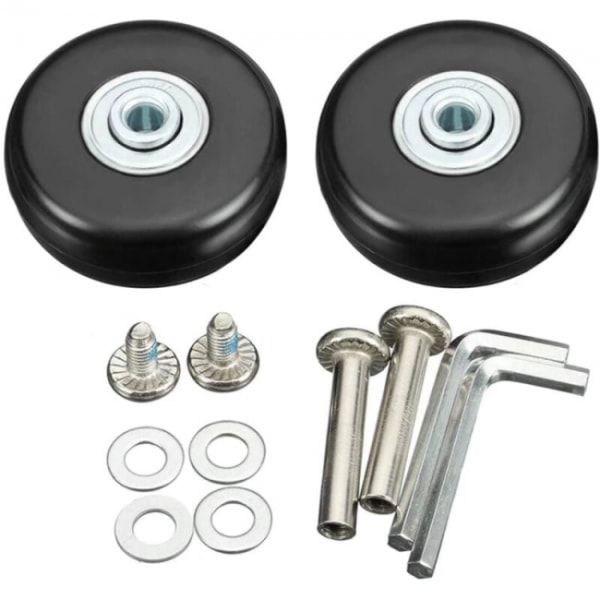 4 Bagagehjul, Tunga Bagage Reparationshjul, 50mm Univer