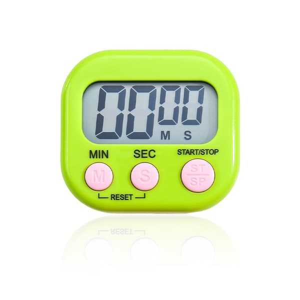 Grön 2-pack digital kökstimer, elektronisk stoppur, timer, Ki