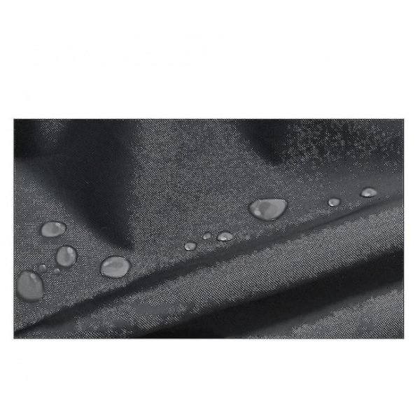 122×39×55cm sort vandtæt udendørs opbevaringstaske møbelbeskytter