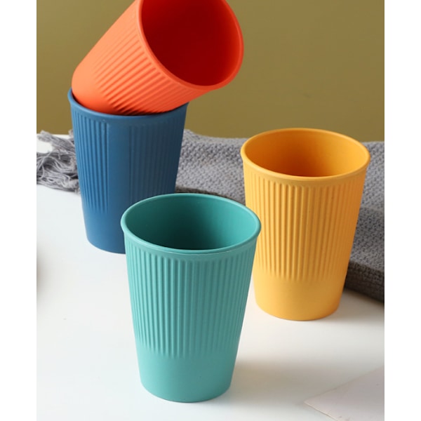 300 ml, mörkgrön, okrossbar mugg, återanvändbar plastmugg, portabel