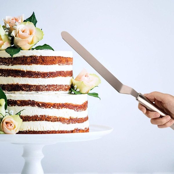 Vinklade bakspatlar - 3 st vinklade bakspatlar vinklade glasyrer