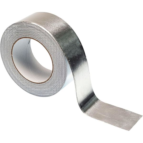 Alumiiniteippi - 48 mm x 30 m - itseliimautuva alumiiniteippi - vesi