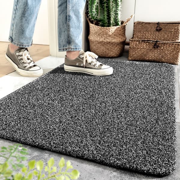 1 stk Superabsorberende magisk dørmatte, grå, 40*60cm