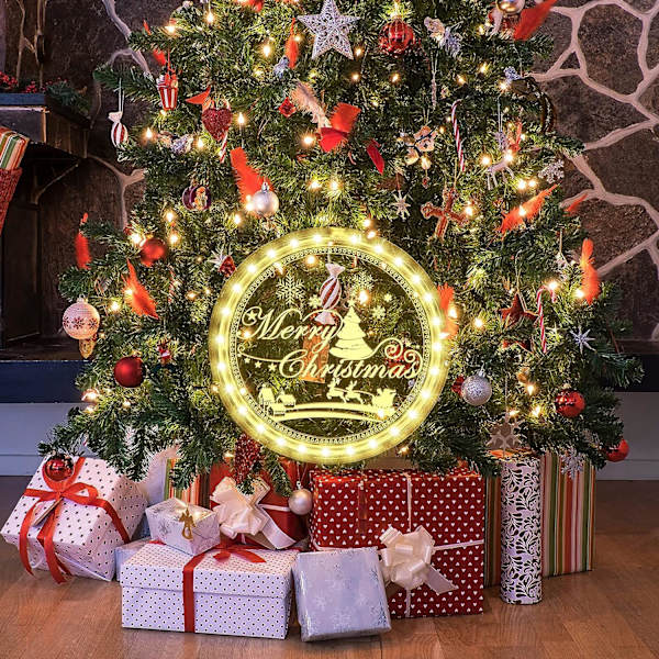 1 st (God Jul) Jul Dekorativ Fönsterlampa, Bakgrund