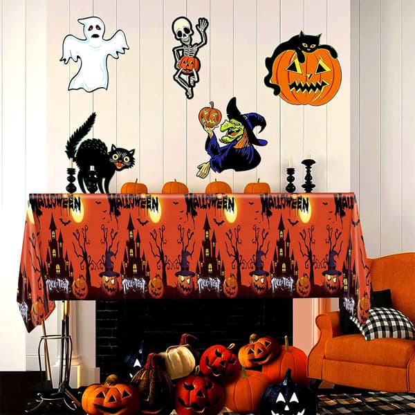 1 st Halloween-bordsduk