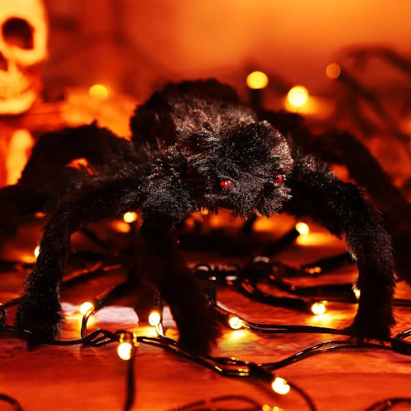 Cobweb Dekorationslys, Halloween Cobweb Fairy Lights Scary Dec