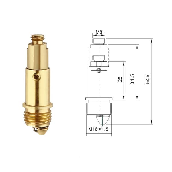 Reserve BoltDrain CoreRebound Drain SpringEasy Sink Stopper R