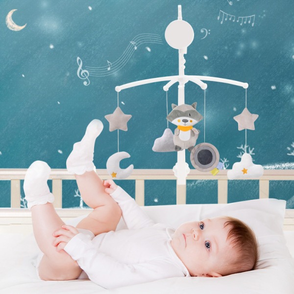 Baby sänky Musical Mobile, Söpö Nalle Tuulikello Baby Bed Bell