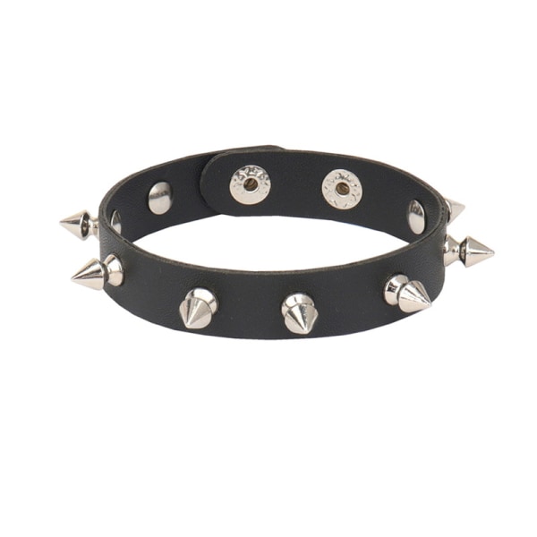 Nitarmband Nitarmband Läder Nitarmband Manschett för