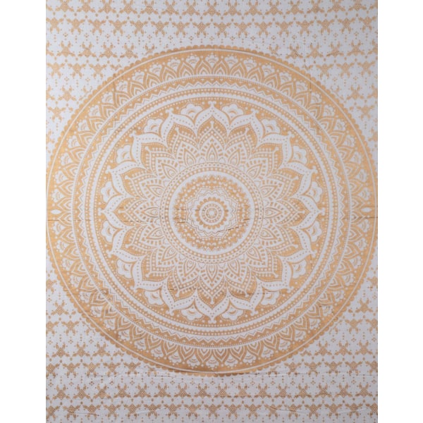 Gyllene Mandala Väggbonader för Män och Kvinnor Elegant Strand