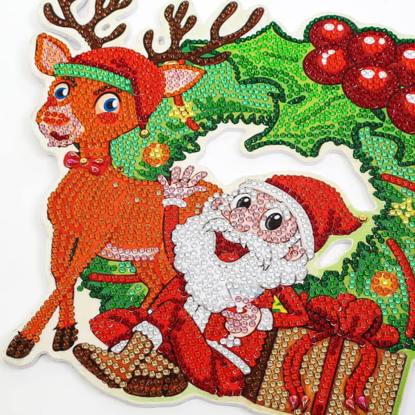 Diamantmaleri, 5D DIY Diamantmaleri Sæt til Jul, Colo