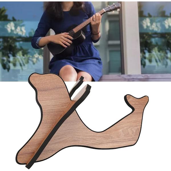 A-komposit träukulele stativ gitarr display stativ bärbar gitarr