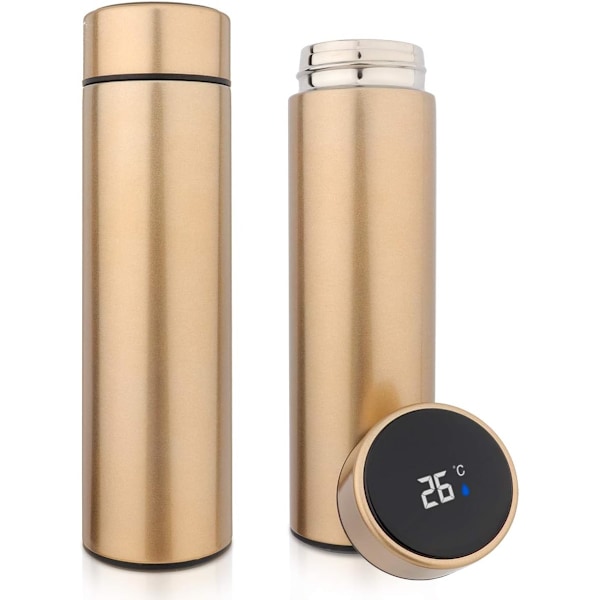 Isoleringsmugg, Champagneglas Termosmugg 17 OZ / 500ML, BPA-fri PVC