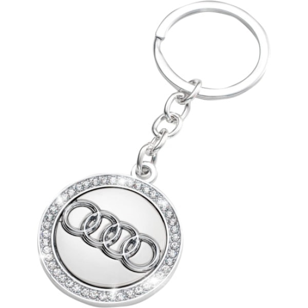 Audi avaimenperä autologo avaimenperä timantti lisävaruste sopii