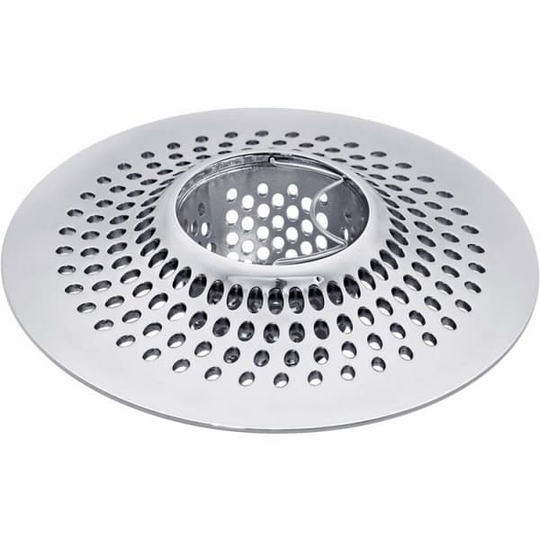 Hårfilter i rustfritt stål for badekar og dusj