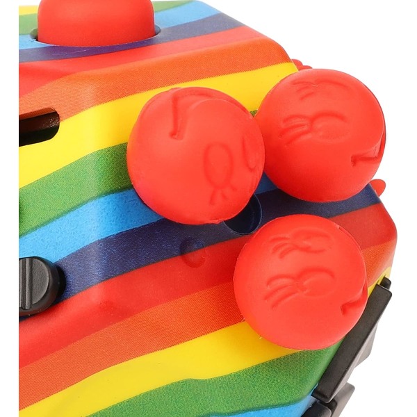 Kub Fidget Leksaker Sensorisk Leksak för Stress och Ångestlindring 12 Sid