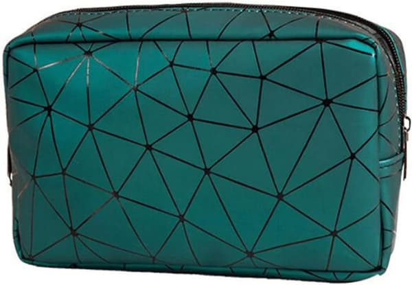 Toilettepose, Dobbeltlags Kosmetikpose Lamineret Solid Holdbar