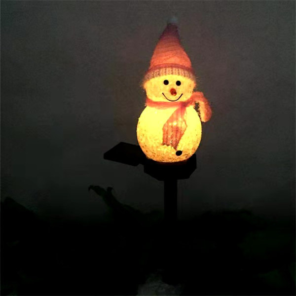 2 st utomhus solcellsjuldekorationer, utomhus LED Sola