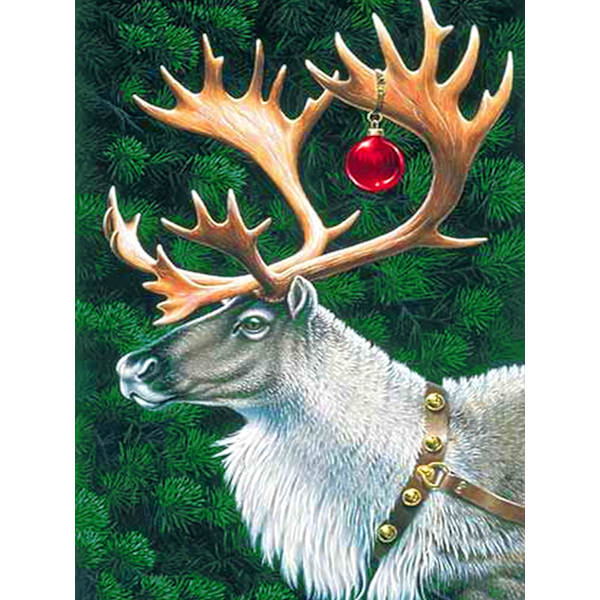 （24）3 st DIY Diamantmålning Jul Kit, 5D Jul Emb