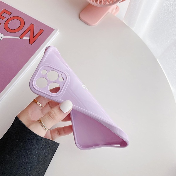 TPU-deksel for iPhone 12 Pro Max 6,7\", slank bakdeksel og b