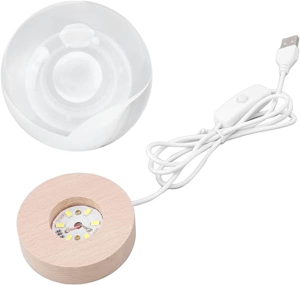 2 stk. Saturn-lampe, energisparende lampe for hjemmet