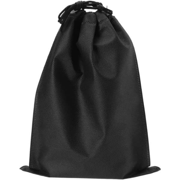 Opbevaringsposer med snøre 5-pak 33×40 cm Sort
