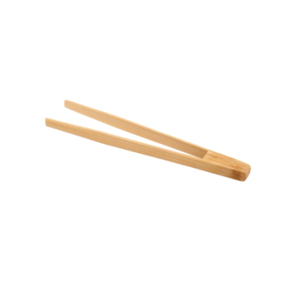 Naturlig bambus baketang -24,5 cm - tynne greiner, lett å gr