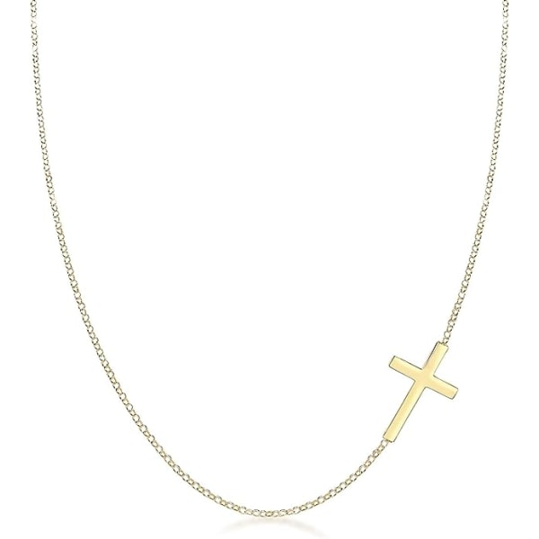 Classic Ladies Cross Gold 925 Ladies hänge halsband
