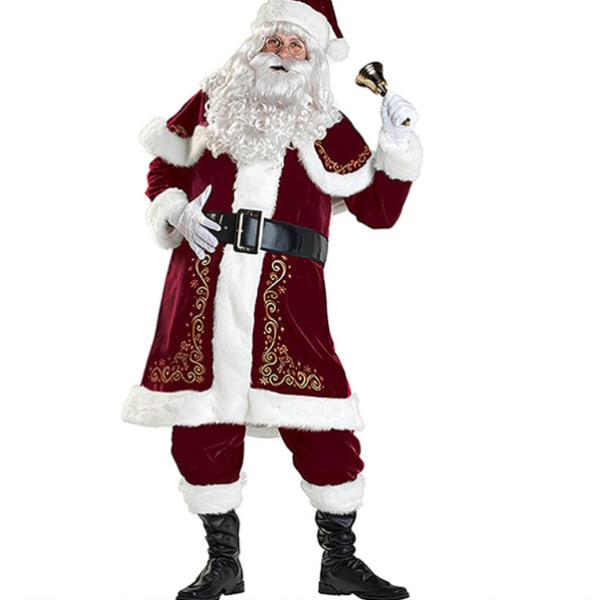 Herre størrelse 3xL, julemandsklæder, julemandsklæder, plus