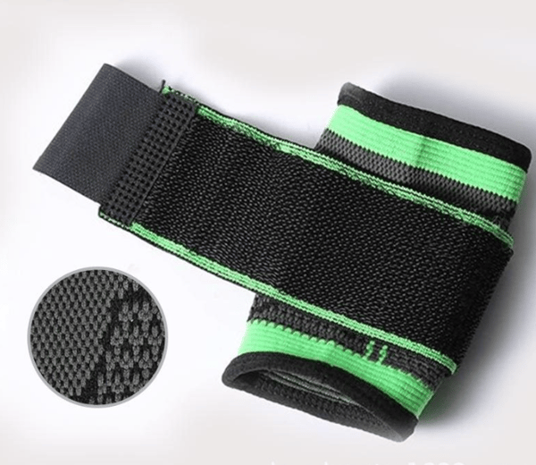 Sorte og grønne armbånd, elastiske armbånd til mænd og kvinder,